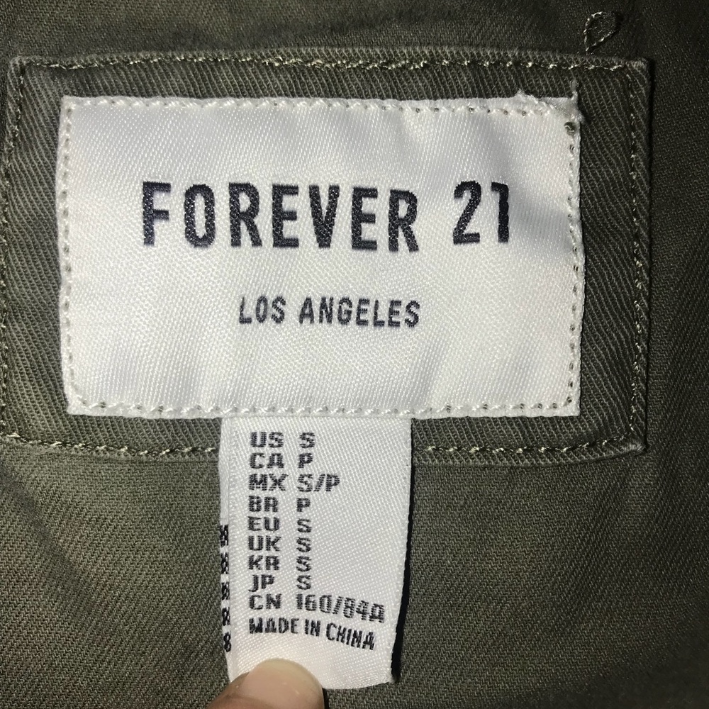 Forever 21 army jacket